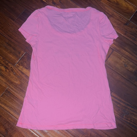 Pink rhinestone DKNY Jeans tee shirt - Picture 5 of 5